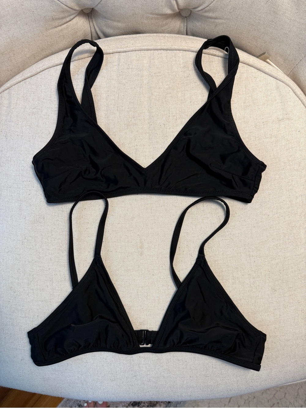 Aerie Black Bikini Top Bundle Size Medium | Triangle & Bralette Styles
